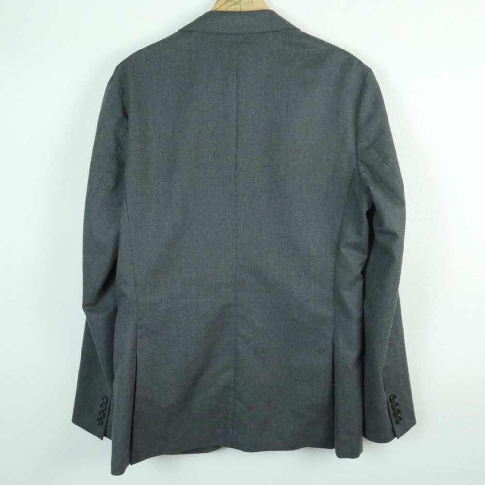 J.Crew Ludlow Slim Suit 40R 33x30 Moon British Cloth Unstructured Grey Wool Blnd - Picture 11 of 16